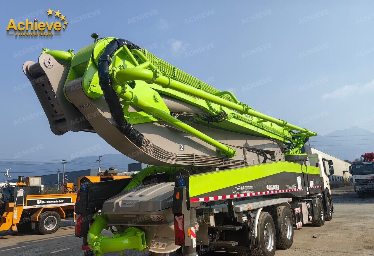 Concrete pump truck ZOOMLION ZOOMLION 2019 ZOOMLION 56X-6RZ 56M Scania P450 8x4【ACHIEVE】TOP CONDITION!!!: picture 33
