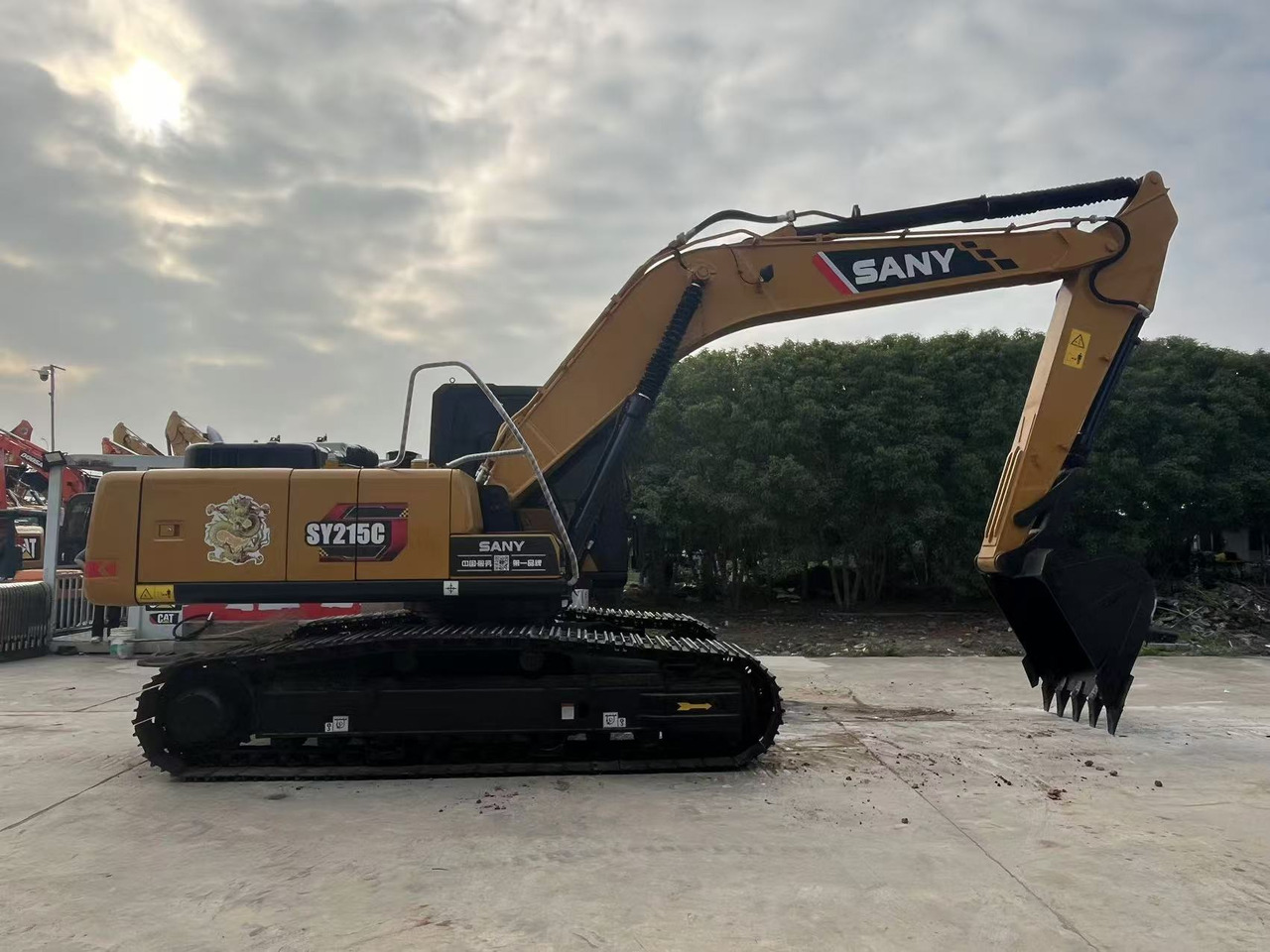 Sany SY215C Used Excavator Mitsubishi Engine - Crawler excavator: picture 1 Sany SY215C Used Excavator Mitsubishi Engine - Crawler excavator: picture 1