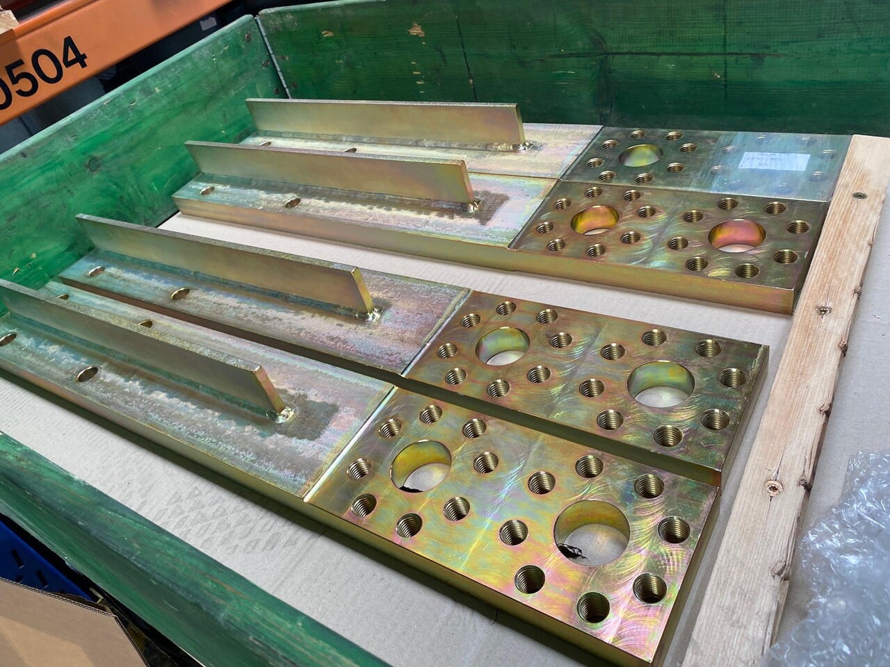 O&K Terex RH200 6050 Platte 2183584 1459788 533-9924 - Spare parts: picture 2 O&K Terex RH200 6050 Platte 2183584 1459788 533-9924 - Spare parts: picture 2