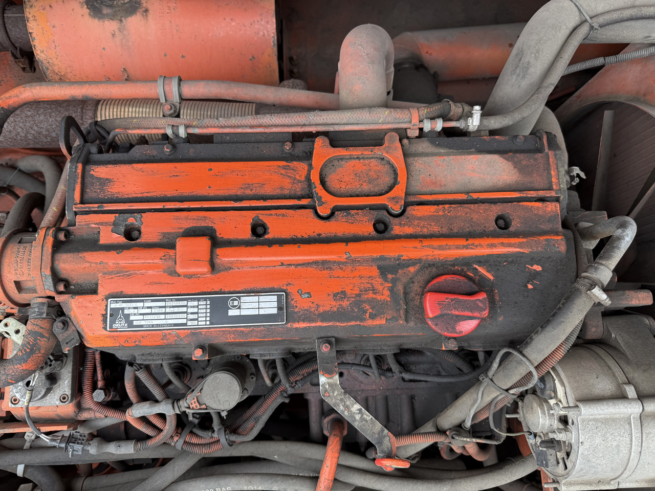 DEUTZ BF4M1013E - Engine for Wheel excavator: picture 1 DEUTZ BF4M1013E - Engine for Wheel excavator: picture 1