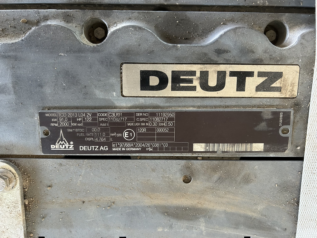 Deutz TCD 2013 L04 2V - Engine for Excavator: picture 5 Deutz TCD 2013 L04 2V - Engine for Excavator: picture 5