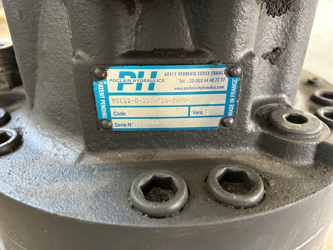 Poclain Hydraulics MSE-11 - Swing motor for Wheel excavator: picture 3 Poclain Hydraulics MSE-11 - Swing motor for Wheel excavator: picture 3