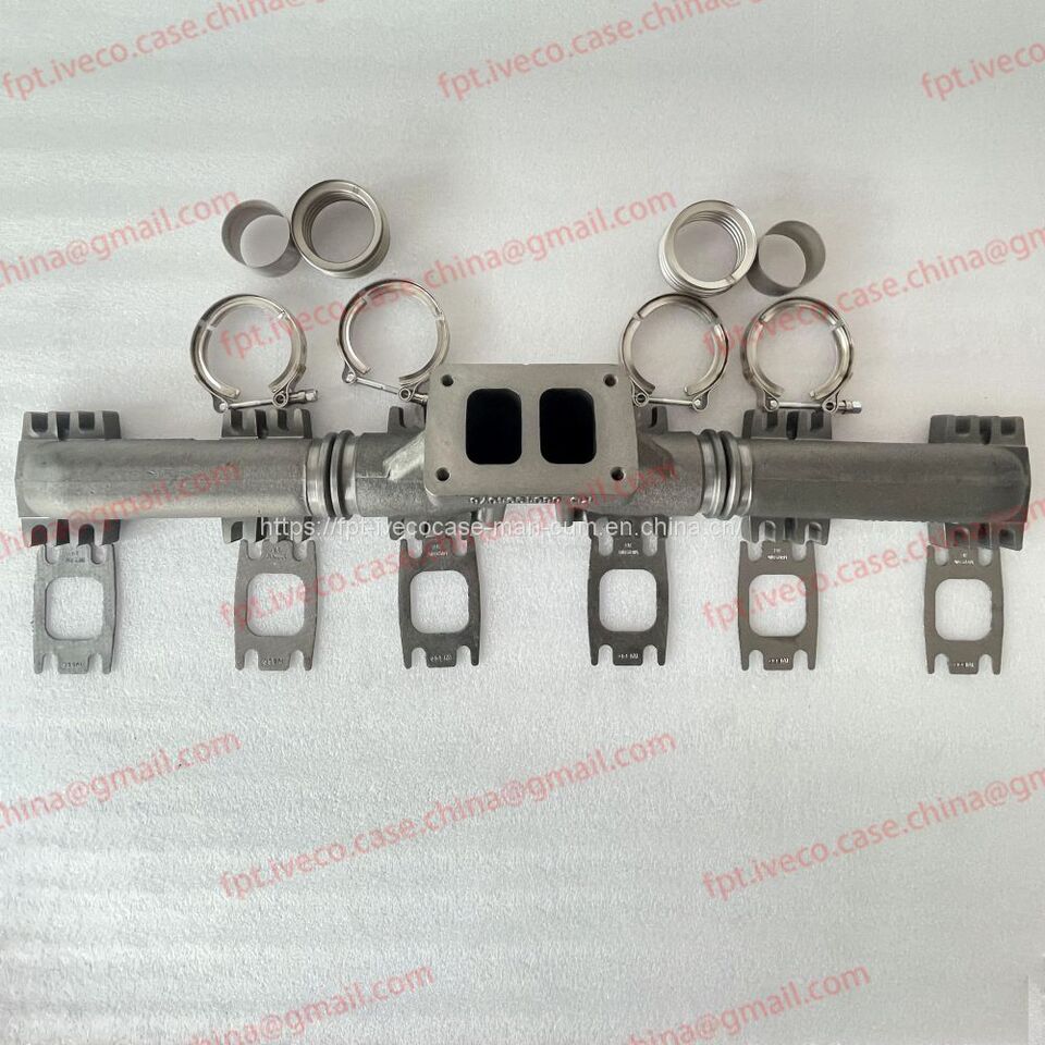 FPT IVECO CASE Cursor11 F3GFE613A B001 5801863562 EXHAUST MANIFOLD 504027315 - Exhaust manifold: picture 3 FPT IVECO CASE Cursor11 F3GFE613A B001 5801863562 EXHAUST MANIFOLD 504027315 - Exhaust manifold: picture 3