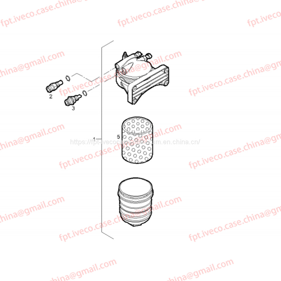 FPT IVECO CASE Cursor9Bus F2CFE612D*J231/F2CFE612A*J098 5802748674 fuel strainer 5801440635 - Fuel filter for Truck: picture 1 FPT IVECO CASE Cursor9Bus F2CFE612D*J231/F2CFE612A*J098 5802748674 fuel strainer 5801440635 - Fuel filter for Truck: picture 1