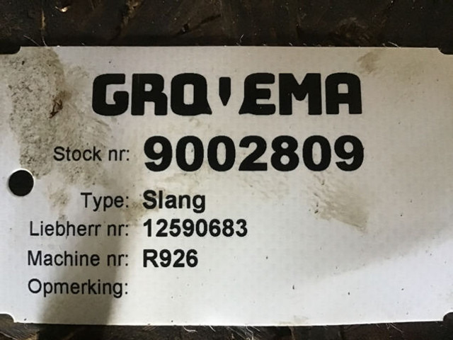 Liebherr A928 / R926 / R930 - Cooling system: picture 4 Liebherr A928 / R926 / R930 - Cooling system: picture 4