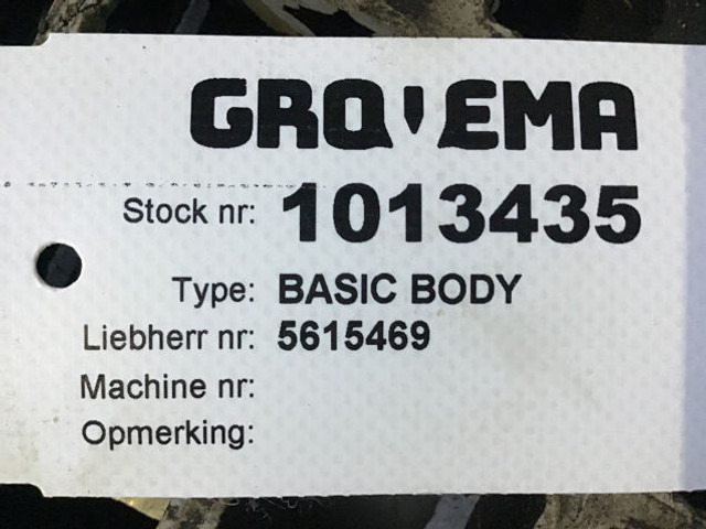 Liebherr Basic Body - Bumper: picture 3 Liebherr Basic Body - Bumper: picture 3