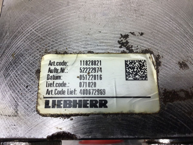 Liebherr Check Valve - Hydraulics: picture 5 Liebherr Check Valve - Hydraulics: picture 5