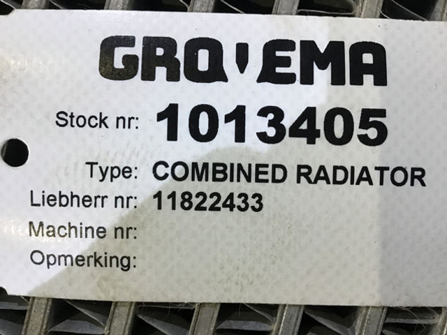 New Radiator Liebherr Combined Radiator: picture 10