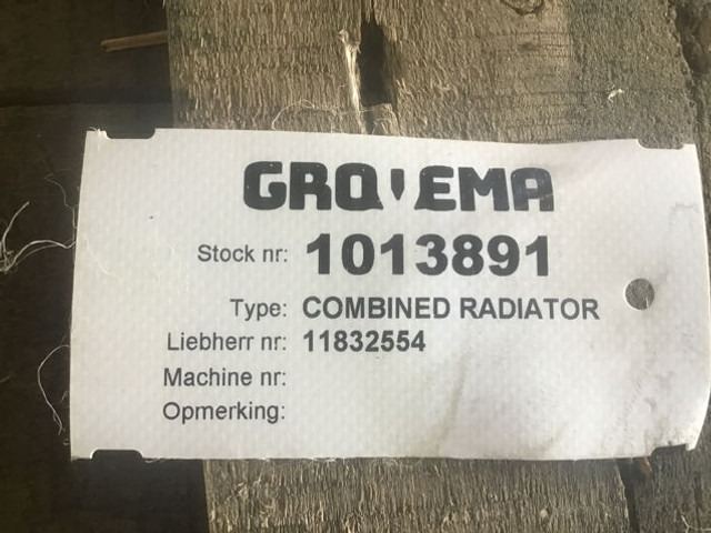 Liebherr Combined Radiator - Fan: picture 4 Liebherr Combined Radiator - Fan: picture 4