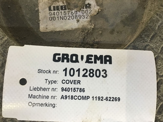 Liebherr Cover - Bumper: picture 2 Liebherr Cover - Bumper: picture 2