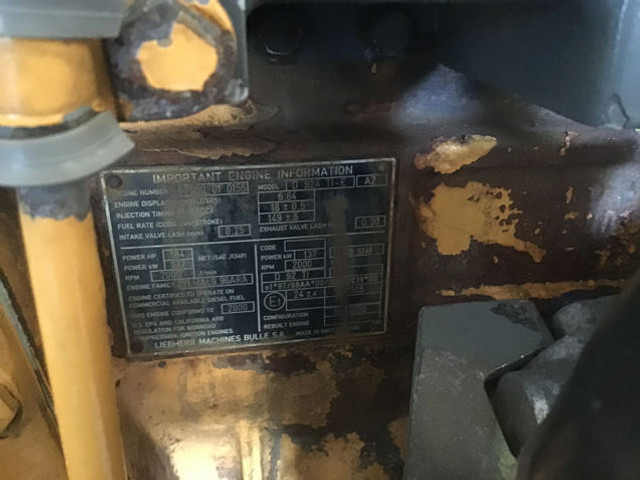 Liebherr D924 TIE - Engine: picture 1 Liebherr D924 TIE - Engine: picture 1