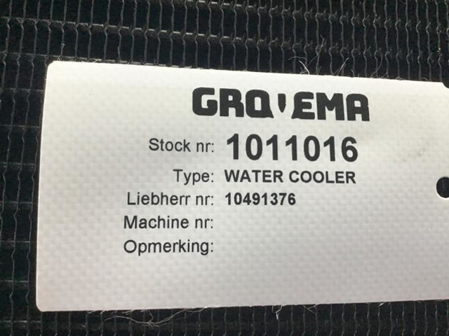 New Radiator Liebherr Watercooler: picture 11