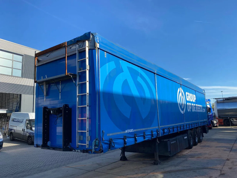 Kögel S24-1 / Tautliner / SAF + Disc / 1x Lift Axle - Curtainsider semi-trailer: picture 4 Kögel S24-1 / Tautliner / SAF + Disc / 1x Lift Axle - Curtainsider semi-trailer: picture 4