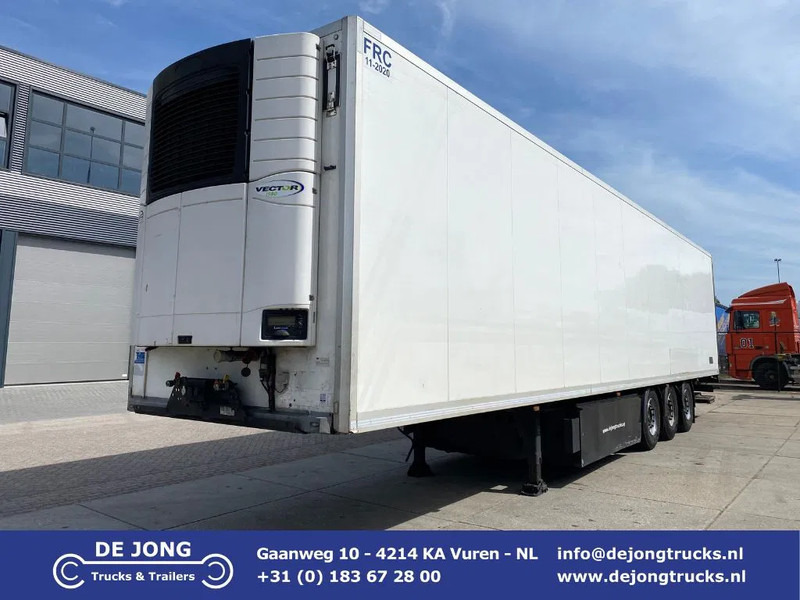 Kögel S24-4 S24-4 Frigo / Carrier Vector 1950 / SAF + Disc / Dhollandia Laadklep - Refrigerator semi-trailer: picture 1 Kögel S24-4 S24-4 Frigo / Carrier Vector 1950 / SAF + Disc / Dhollandia Laadklep - Refrigerator semi-trailer: picture 1