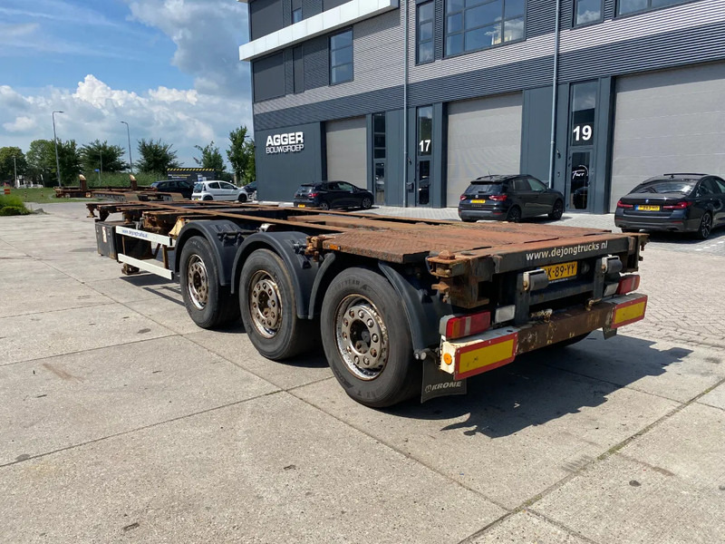 Krone SD Chassis / ADR / 2x Extendable / MB + Disc / 2x Lift Axle - Container transporter/ Swap body semi-trailer: picture 3 Krone SD Chassis / ADR / 2x Extendable / MB + Disc / 2x Lift Axle - Container transporter/ Swap body semi-trailer: picture 3