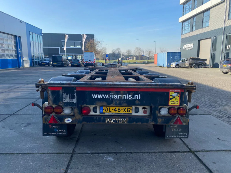 Pacton TXC 343 Multi / 3x Extendable / 1x Lift Axle - Container transporter/ Swap body semi-trailer: picture 2 Pacton TXC 343 Multi / 3x Extendable / 1x Lift Axle - Container transporter/ Swap body semi-trailer: picture 2