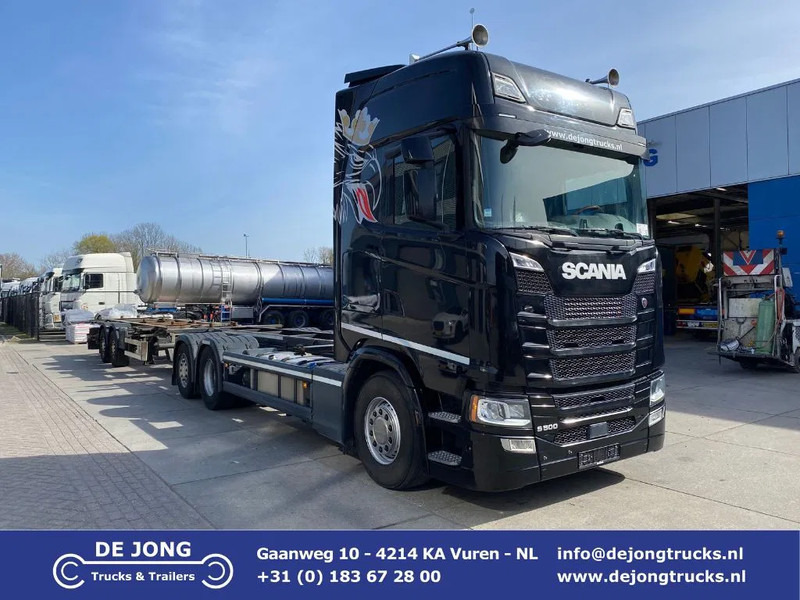 Scania S500 NGS BDF / Retarder / 6x2 + trailer - Container transporter/ Swap body truck: picture 1 Scania S500 NGS BDF / Retarder / 6x2 + trailer - Container transporter/ Swap body truck: picture 1