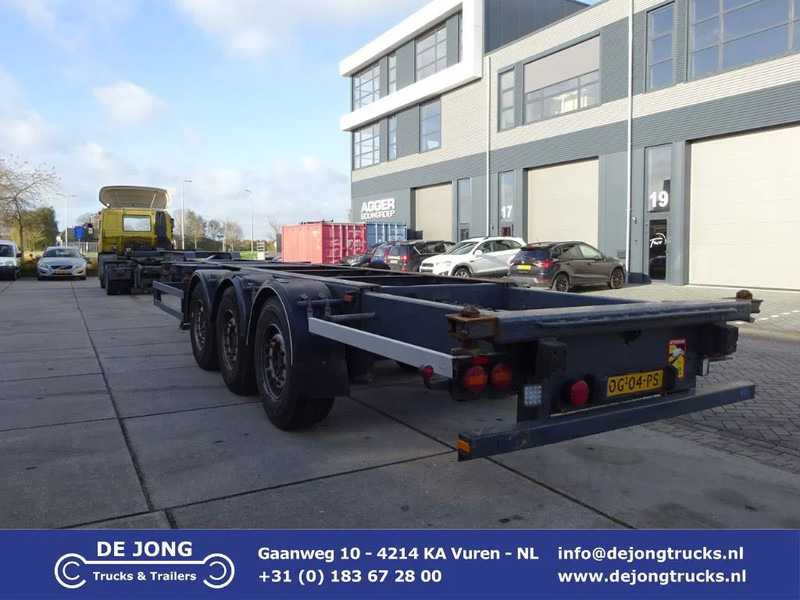 Schmitz Cargobull SCF 24G / MB + DISC / 40-45FT / 1x Lift axle - Container transporter/ Swap body semi-trailer: picture 1 Schmitz Cargobull SCF 24G / MB + DISC / 40-45FT / 1x Lift axle - Container transporter/ Swap body semi-trailer: picture 1