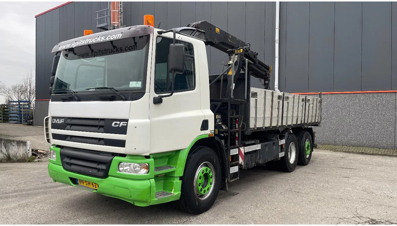 DAF CF 75.360 Palfinger+Manual - Tipper: picture 1 DAF CF 75.360 Palfinger+Manual - Tipper: picture 1