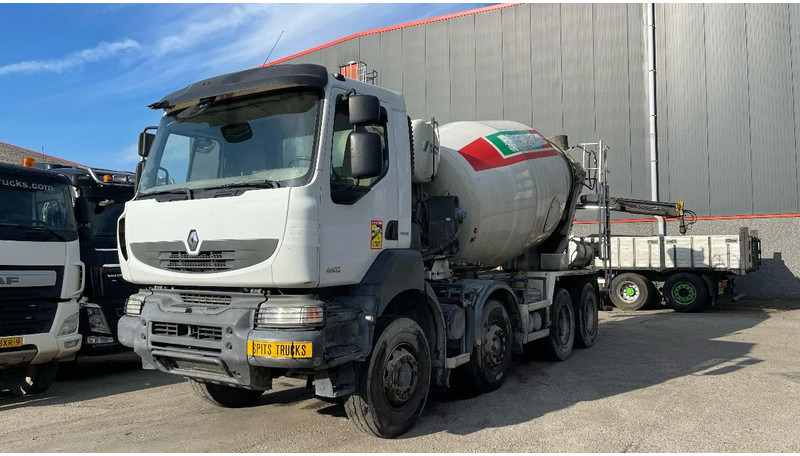 Renault Kerax 460 9m3 Stetter schwing - Concrete mixer truck: picture 1 Renault Kerax 460 9m3 Stetter schwing - Concrete mixer truck: picture 1