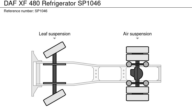 Tractor unit DAF XF 480 Koelkast: picture 12 Tractor unit DAF XF 480 Koelkast: picture 12