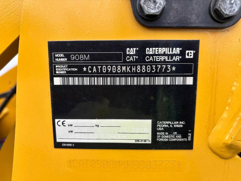 Cat 908 M - Wheel loader: picture 5 Cat 908 M - Wheel loader: picture 5