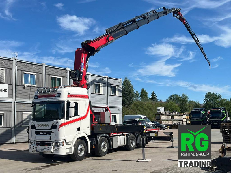 ** SOLD ** Scania R 590 + HMF 9520 K6 + Jibb + Win - Crane truck: picture 1 ** SOLD ** Scania R 590 + HMF 9520 K6 + Jibb + Win - Crane truck: picture 1