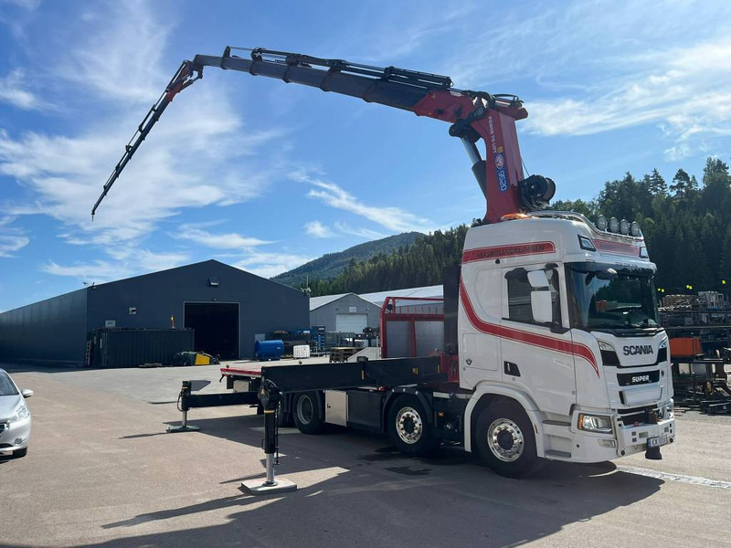 ** SOLD ** Scania R 590 + HMF 9520 K6 + Jibb + Win - Crane truck: picture 3 ** SOLD ** Scania R 590 + HMF 9520 K6 + Jibb + Win - Crane truck: picture 3