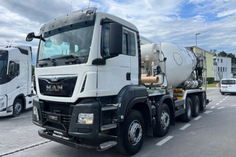 MAN TGS 35.480 10x4 10m3 Förderband 17M... - Concrete mixer truck: picture 1 MAN TGS 35.480 10x4 10m3 Förderband 17M... - Concrete mixer truck: picture 1