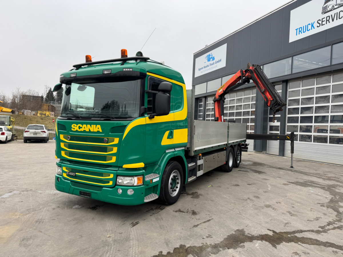 SCANIA G490 6x2 PK22002-4 - Crane truck: picture 1 SCANIA G490 6x2 PK22002-4 - Crane truck: picture 1