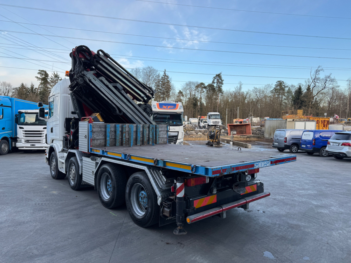 Crane truck SCANIA R480 8x4 Fassi 660 SZM/Pritsche: picture 15 Crane truck SCANIA R480 8x4 Fassi 660 SZM/Pritsche: picture 15