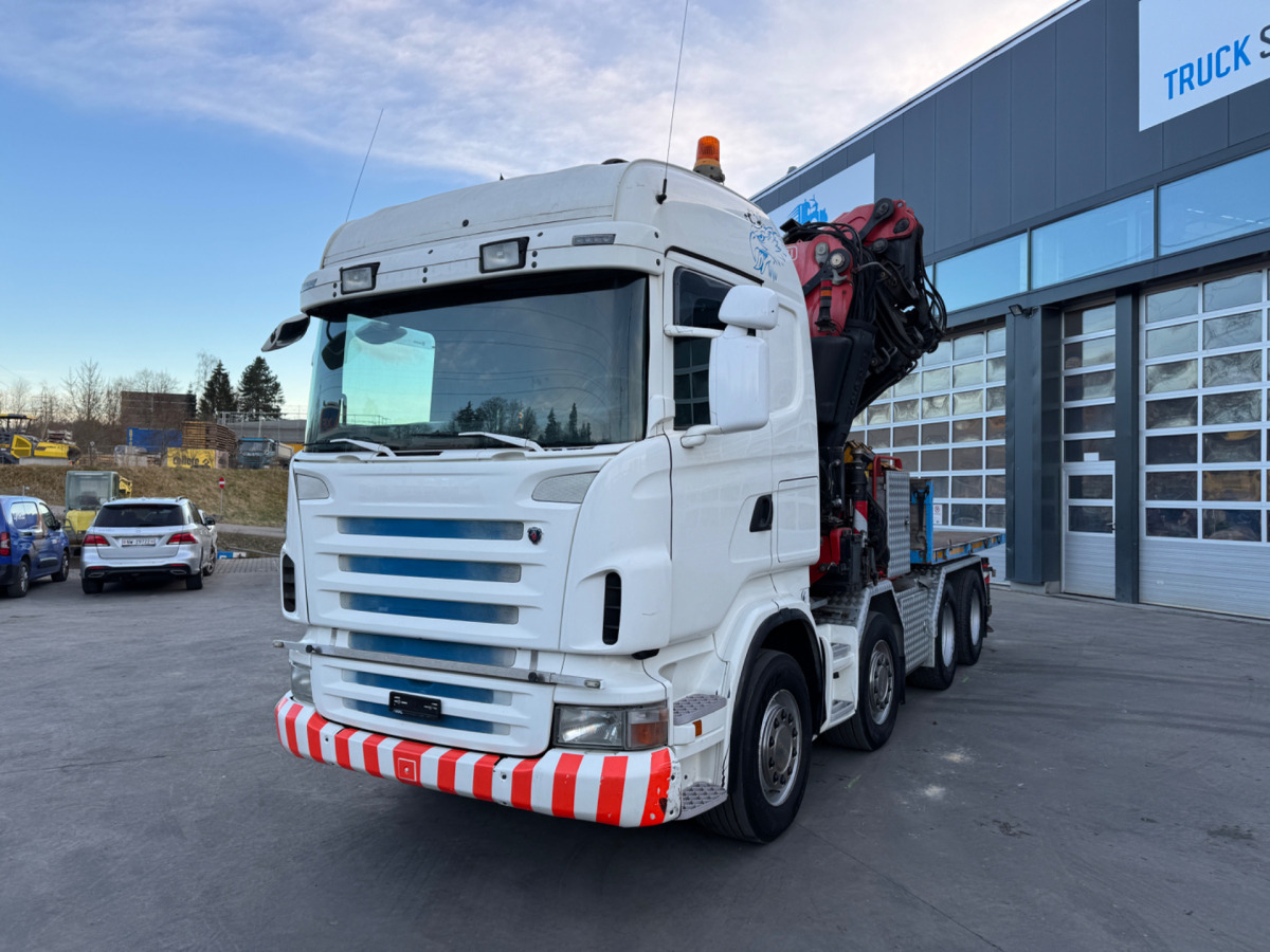 Crane truck SCANIA R480 8x4 Fassi 660 SZM/Pritsche: picture 9 Crane truck SCANIA R480 8x4 Fassi 660 SZM/Pritsche: picture 9