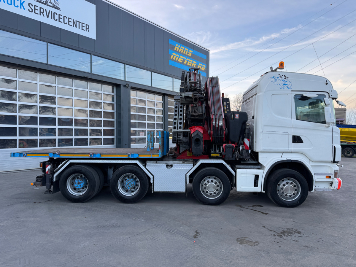 Crane truck SCANIA R480 8x4 Fassi 660 SZM/Pritsche: picture 12 Crane truck SCANIA R480 8x4 Fassi 660 SZM/Pritsche: picture 12