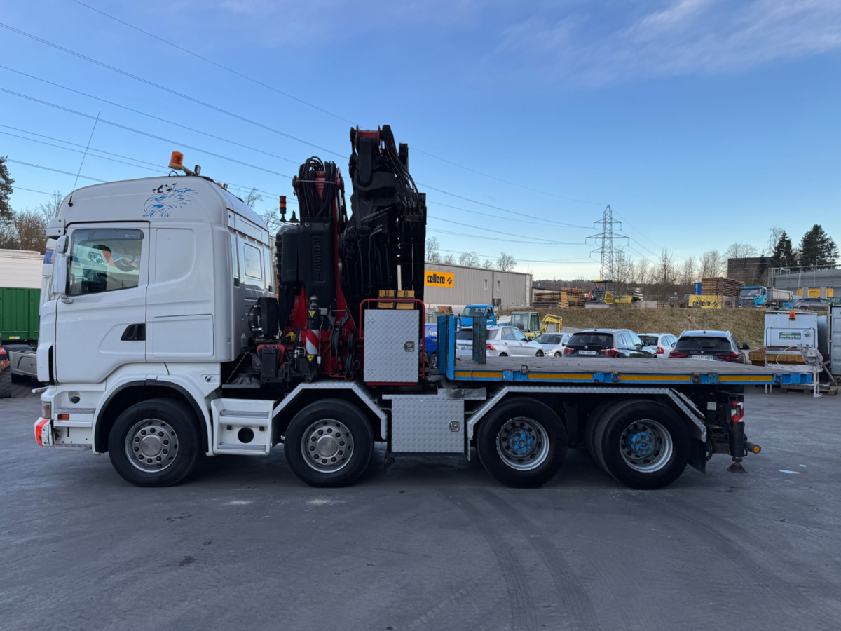 Crane truck SCANIA R480 8x4 Fassi 660 SZM/Pritsche: picture 16 Crane truck SCANIA R480 8x4 Fassi 660 SZM/Pritsche: picture 16