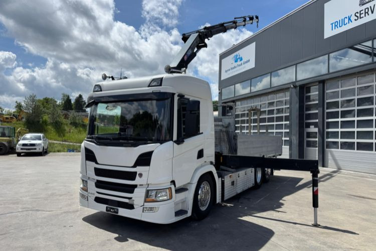 Scania P410 6x2 HMF1920-5 - Crane truck: picture 4 Scania P410 6x2 HMF1920-5 - Crane truck: picture 4