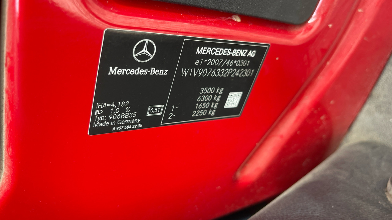 Panel van MERCEDES-BENZ SPRINTER 316 CDI: picture 12