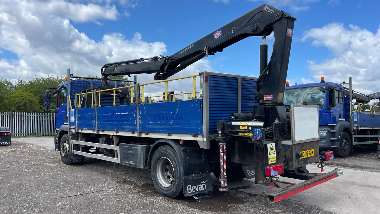 Man TGM 18.250 - Dropside/ Flatbed truck, Crane truck: picture 3 Man TGM 18.250 - Dropside/ Flatbed truck, Crane truck: picture 3