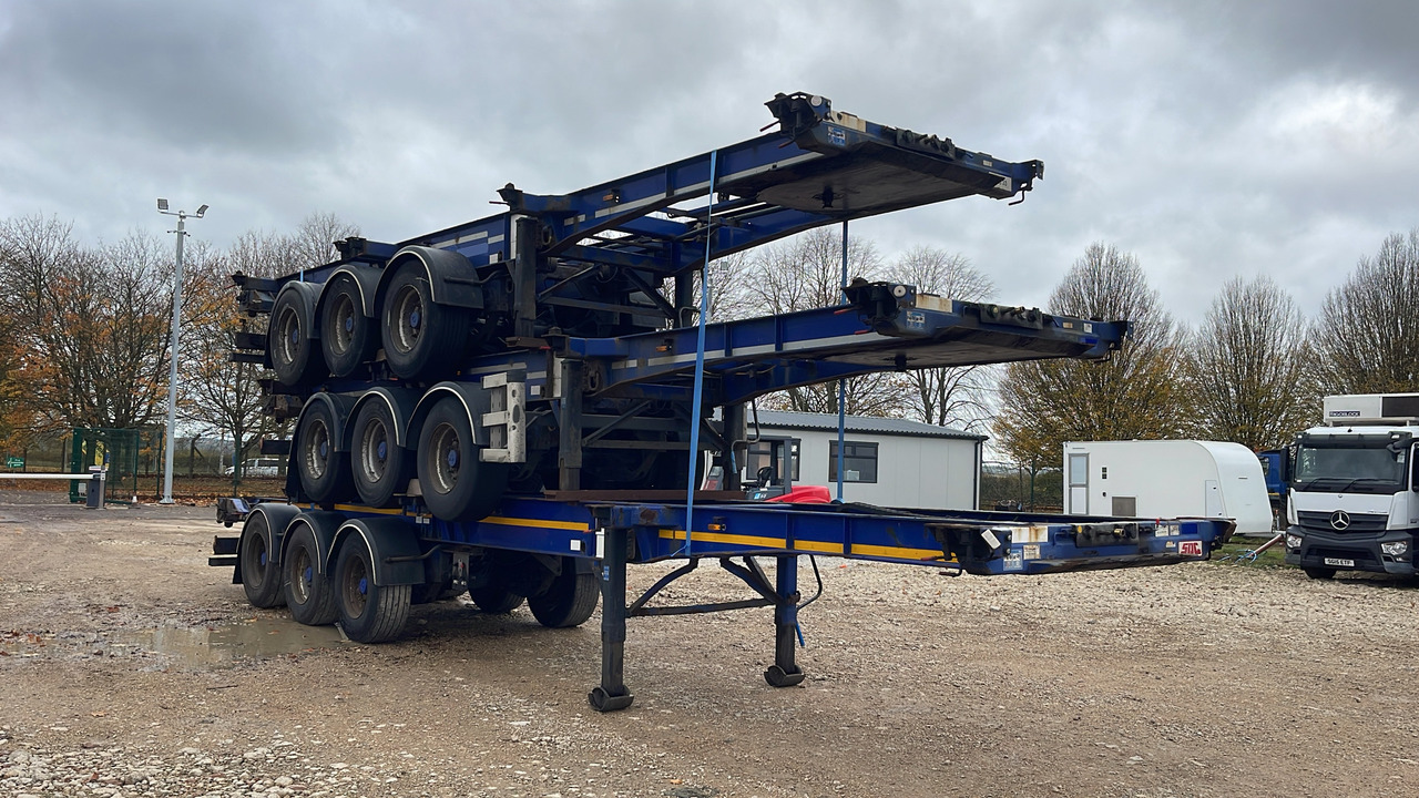 SDC SLIDING SKELETAL STACK OF 3 - Trailer: picture 1 SDC SLIDING SKELETAL STACK OF 3 - Trailer: picture 1