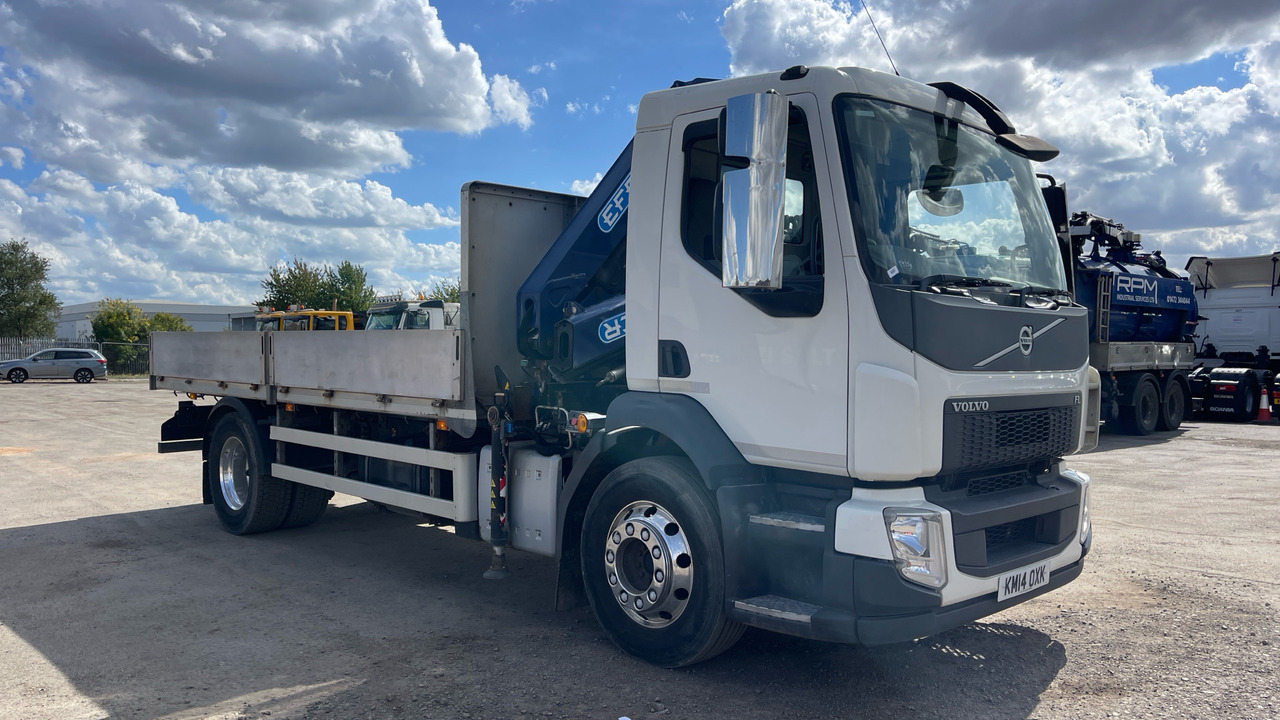 VOLVO FL - Dropside/ Flatbed truck, Crane truck: picture 1 VOLVO FL - Dropside/ Flatbed truck, Crane truck: picture 1