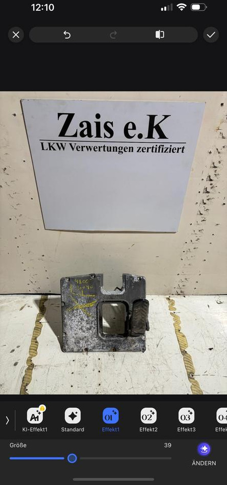 DAF XF Fußbremsventil 1732415 / WABCO 4800030040 - Brake valve for Truck: picture 1 DAF XF Fußbremsventil 1732415 / WABCO 4800030040 - Brake valve for Truck: picture 1