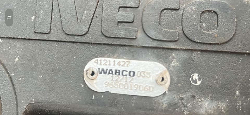 IVECO STRALIS 450 Fußbremsventil Bremsventil WABCO 9650019060 - Brake valve for Truck: picture 2 IVECO STRALIS 450 Fußbremsventil Bremsventil WABCO 9650019060 - Brake valve for Truck: picture 2