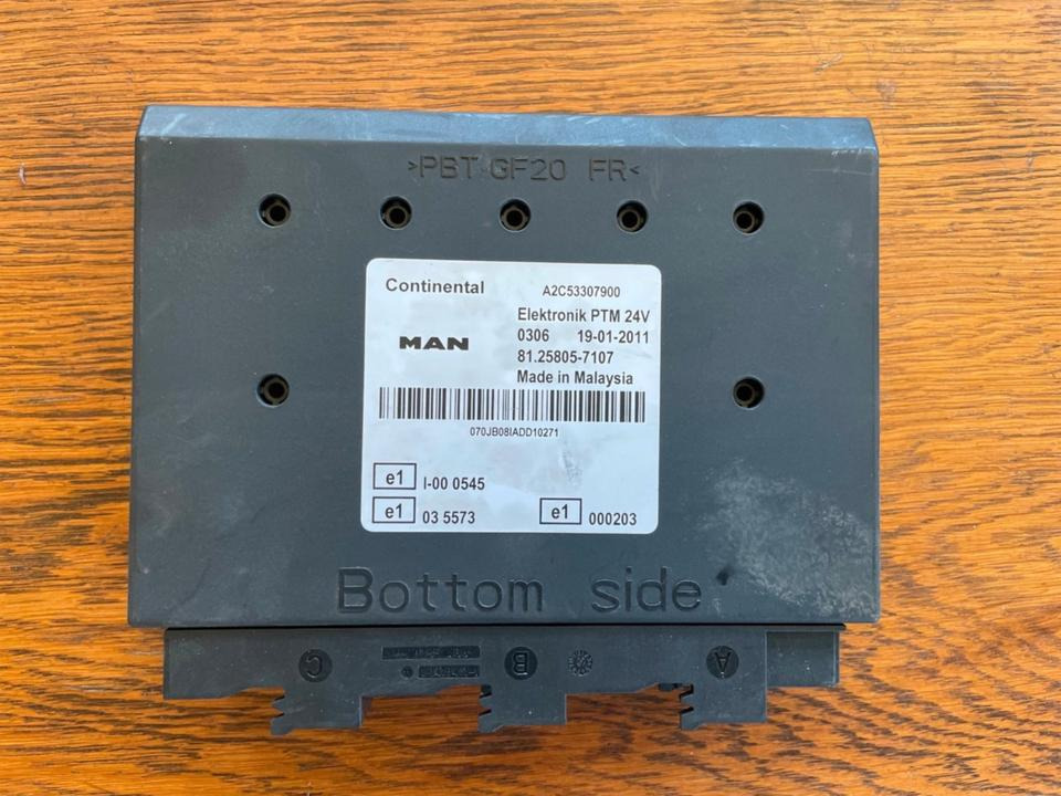 MAN CONTINENTAL Elektronik PTM 81.25805-7107 - ECU for Truck: picture 1 MAN CONTINENTAL Elektronik PTM 81.25805-7107 - ECU for Truck: picture 1