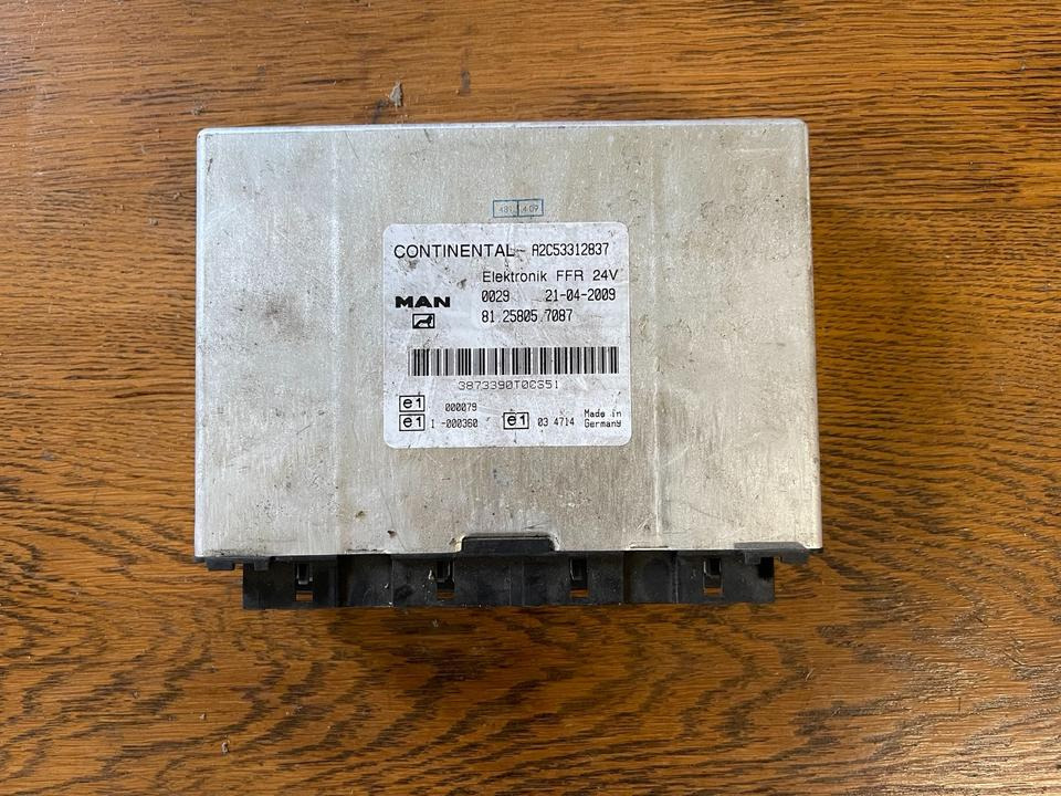 MAN CONTINENTAL VDO Elektronik FFR Steuergerät Nr 81.25805.7087 - ECU for Truck: picture 1 MAN CONTINENTAL VDO Elektronik FFR Steuergerät Nr 81.25805.7087 - ECU for Truck: picture 1