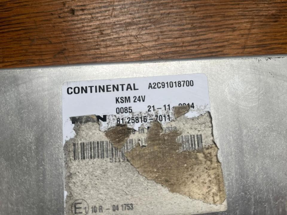 MAN Continental KSM Steuergerät 81.25816-7011 - ECU for Truck: picture 2 MAN Continental KSM Steuergerät 81.25816-7011 - ECU for Truck: picture 2
