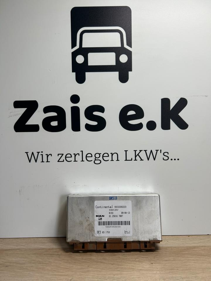 MAN KSM Continental Steuergerät 81.25816.7007 - ECU for Truck: picture 1 MAN KSM Continental Steuergerät 81.25816.7007 - ECU for Truck: picture 1