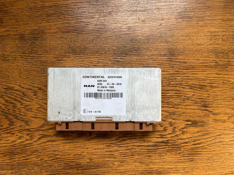 MAN KSM Continental Steuergerät 81.25816.7009 - ECU for Truck: picture 1 MAN KSM Continental Steuergerät 81.25816.7009 - ECU for Truck: picture 1