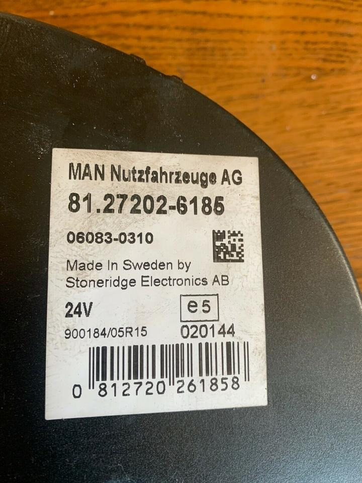 MAN Kombiinstrument Tacho 81272026185 - Dashboard for Truck: picture 2 MAN Kombiinstrument Tacho 81272026185 - Dashboard for Truck: picture 2