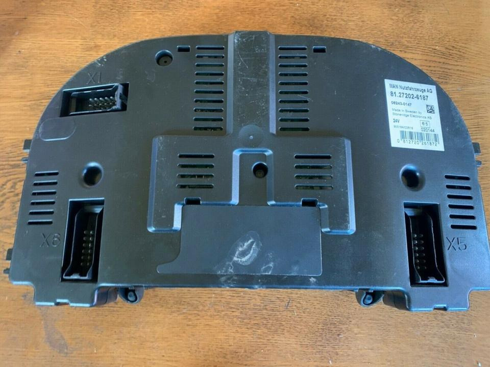 MAN Kombiinstrument Tacho 81272026187 - Dashboard for Truck: picture 3 MAN Kombiinstrument Tacho 81272026187 - Dashboard for Truck: picture 3