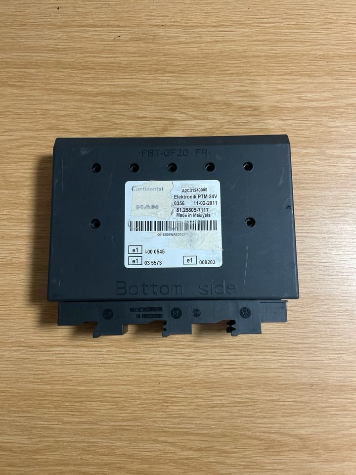 MAN TGS TGL TGX Elektronik PTM Steuergerät 81.25805-7117 - ECU for Truck: picture 1 MAN TGS TGL TGX Elektronik PTM Steuergerät 81.25805-7117 - ECU for Truck: picture 1