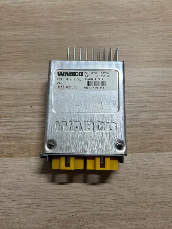 MAN WABCO ECAS 4*2 VL Steuergerät 81.25811-7010 - ECU for Truck: picture 4 MAN WABCO ECAS 4*2 VL Steuergerät 81.25811-7010 - ECU for Truck: picture 4
